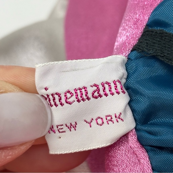 Vtg 1960s GISELLA HINEMANN Patchwork Satin Multicolor Wrap Skirt Exquisite OS - Picture 10 of 10